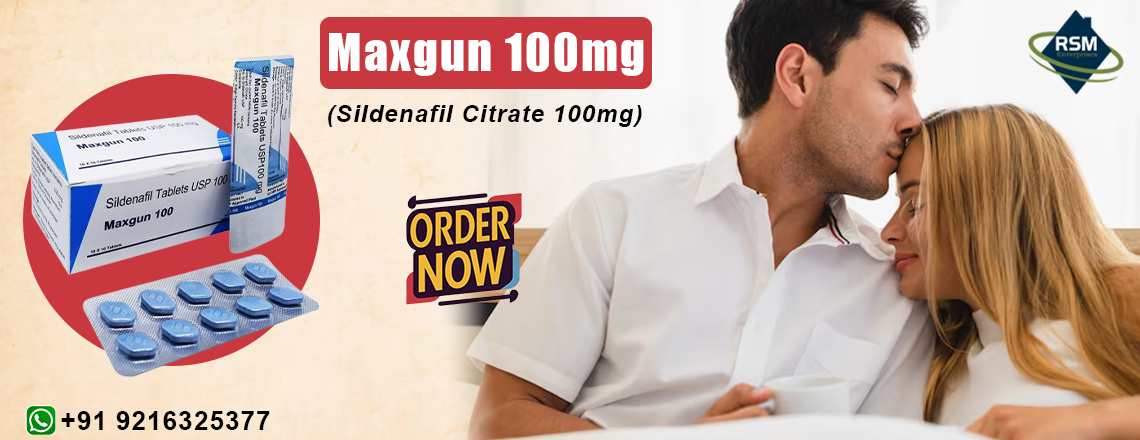 Best Medication to Manage Erection Failure in Males With Maxgun 100mg