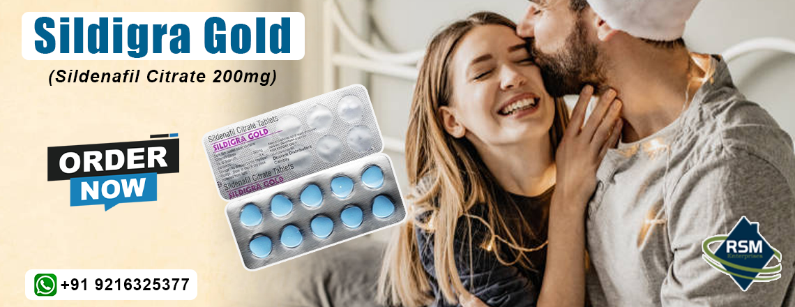 A Trusted Treatment for Erectile Disorder in Males With Sildigra Gold