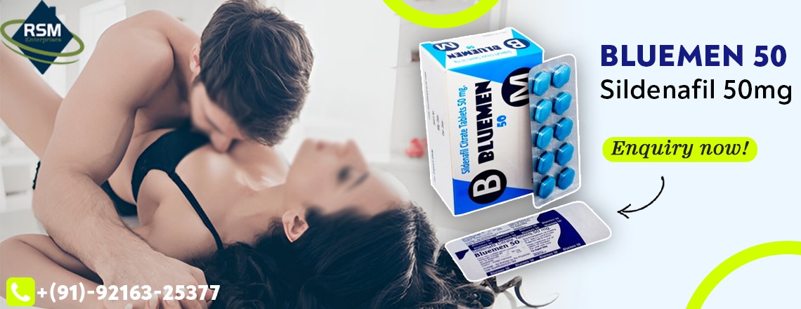 Superb Medication to Surge Erectile Functioning In Men With Bluemen 50mg