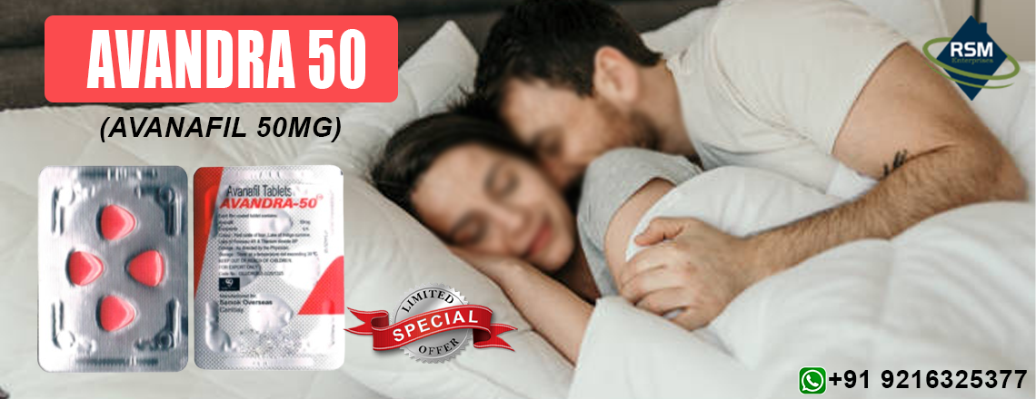 Elevate Sensual Power & Sensual Performance With Avandra 50mg