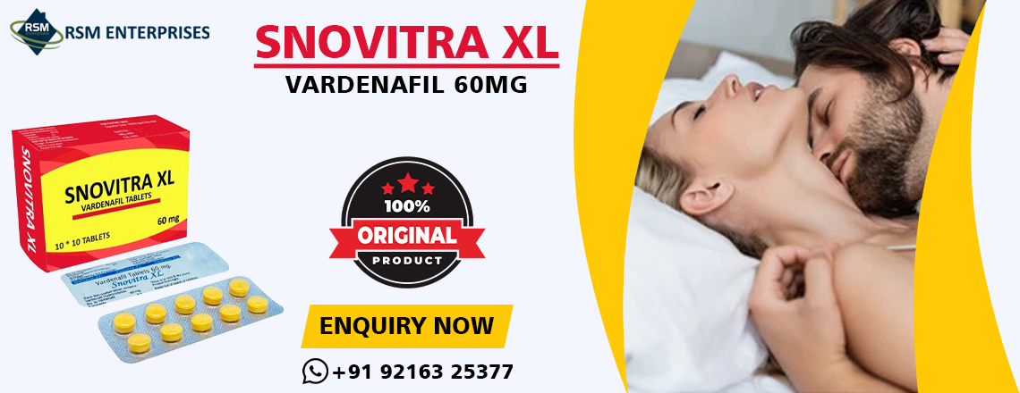 Outstanding Medication to Fix Erectile Functioning With Snovitra XL