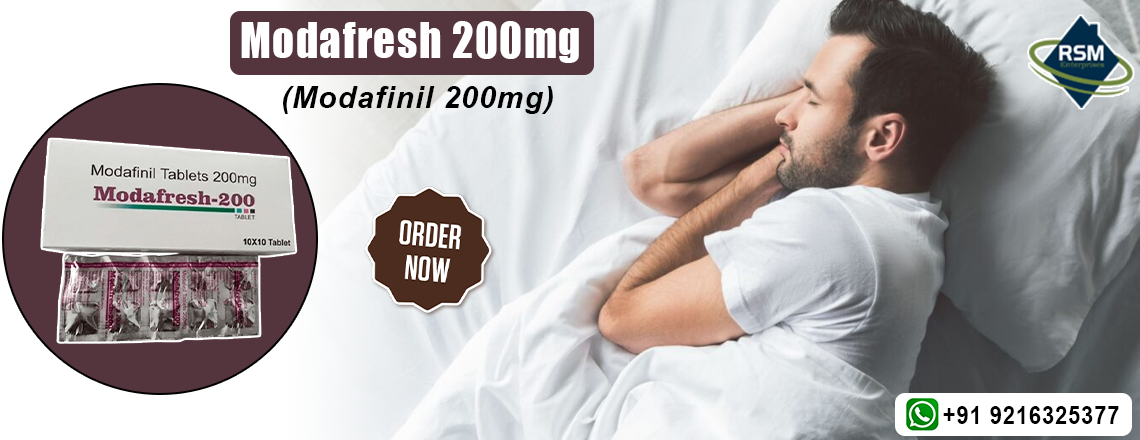 An Oral Medication to Fix Sleep Disorder With Modafresh 200mg