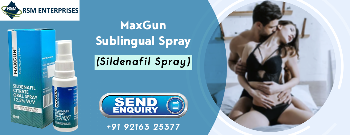 A Strong Medication to Fix Erection Failure in Males With Maxgun Sublingual Spray