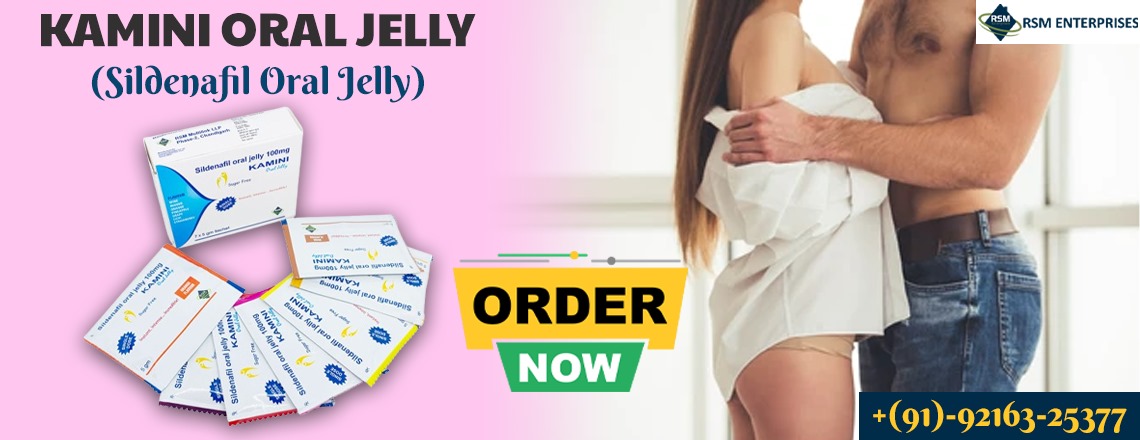 Gain Higher Sensual Desire & Erectile Functioning With Sildenafil Oral Jelly