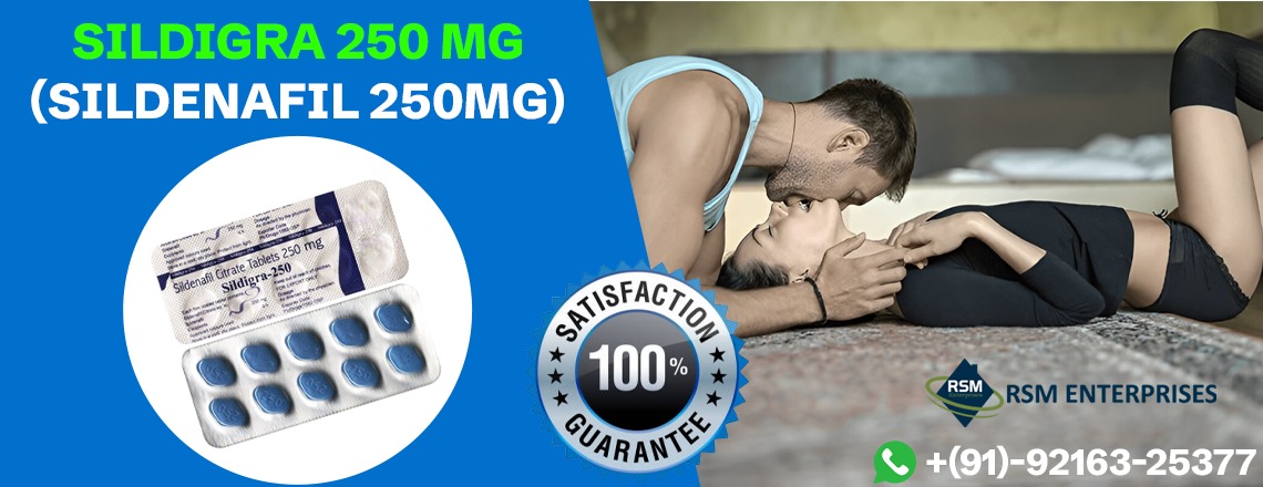 Perfect Remedy to Gain Smooth Sensual Pleasure With Sildigra 250mg