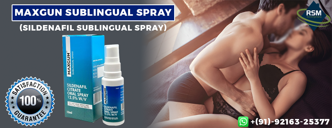 Increase sensual pleasure instantly With Maxgun Sublingual Spray