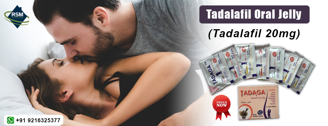 An Advanced Medication for Erectile Disorder in Males With Tadalafil Oral Jelly