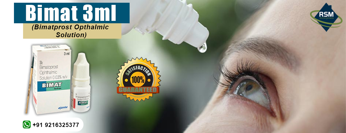 Best Treatment to Deal with Glaucoma  With Bimat 3ml